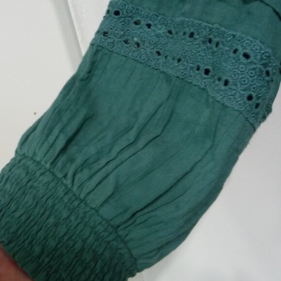 ANTHROPOLOGOE CARRIE TIERED DRESS MEDIUM - Picture 4 of 9